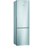 Bosch Serie | 4 KGV39VLEAS - Frigorifero/congelatore - Freezer inferiore - larghezza: 60 cm - profondità 65 cm - altezza: 201 cm - 343 litri - Classe E - acciaio inossidabile